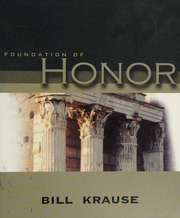 foundation-of-honor-book-by-bill-krause